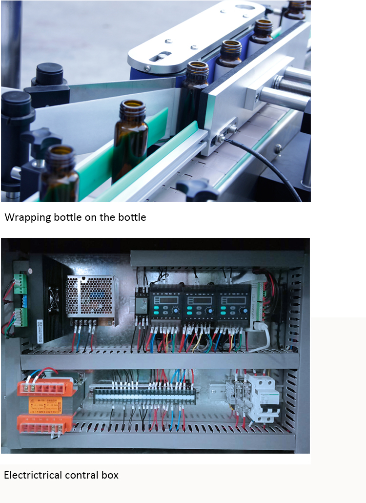 Outomatiese ronde bottelverpakking-etiket