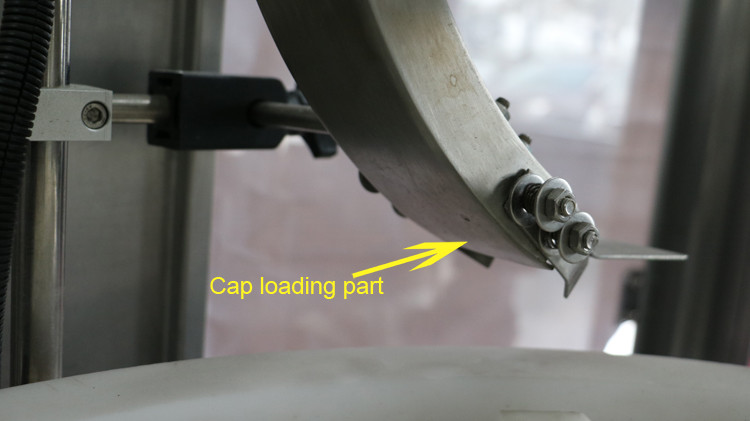 500 ml ronde bottelvulmasjien met dopafdichting en sterwiel