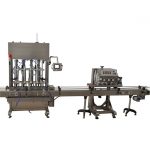 Outomatiese vloeistofbotteltoerusting 50 ml mediese alkoholvulmasjien