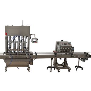 Outomatiese vloeistofbotteltoerusting 50 ml mediese alkoholvulmasjien