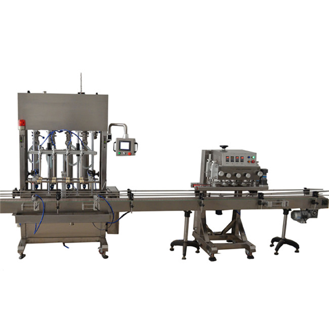 Outomatiese vloeistofbotteltoerusting 50 ml mediese alkoholvulmasjien